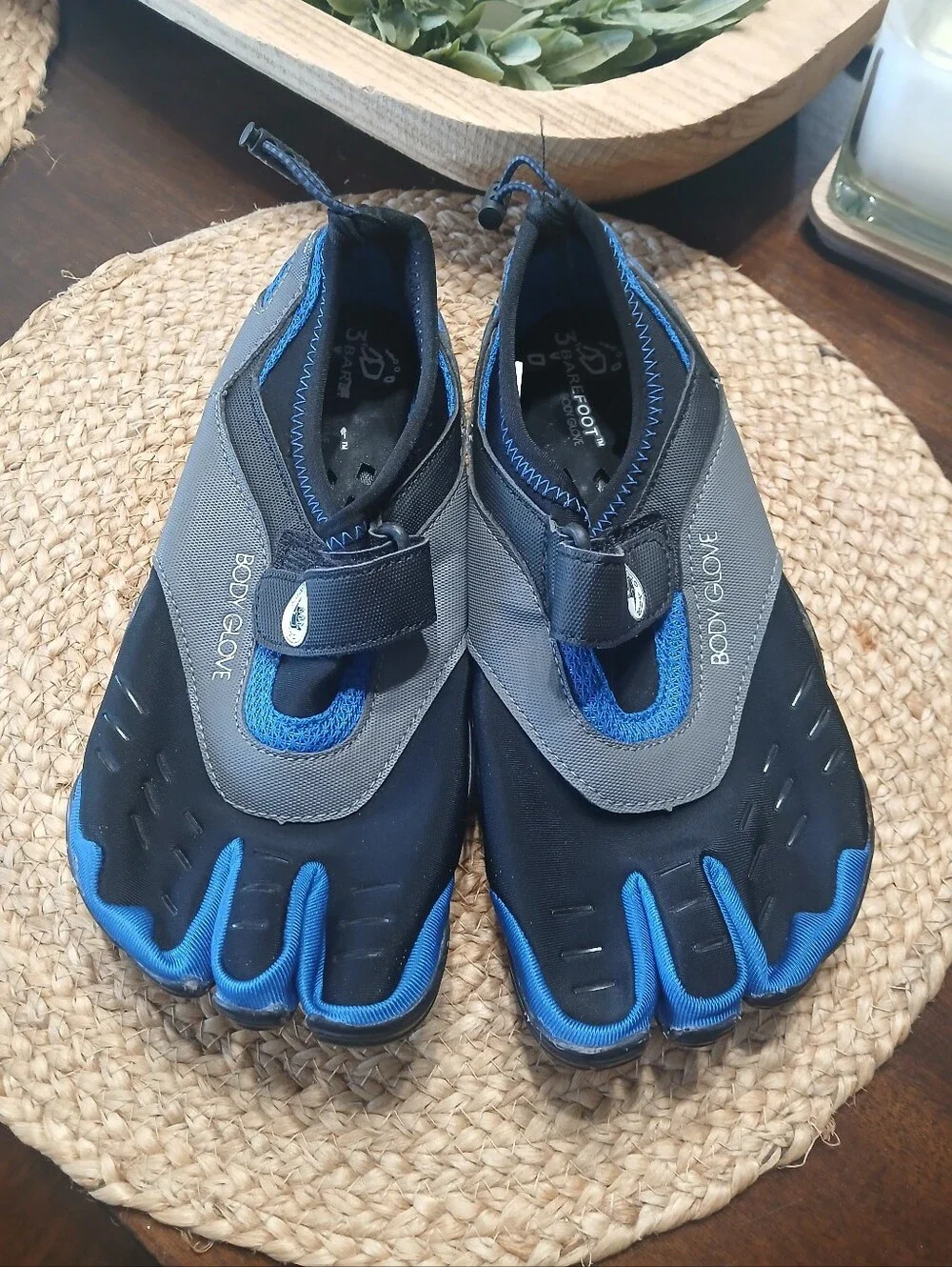 Body Glove Men’s Barefoot Max  Five-Toe Water Shoes Beach River Hiking Outdoor